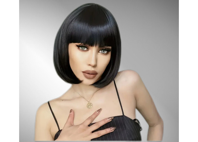 Peruca Bobo Natural Black